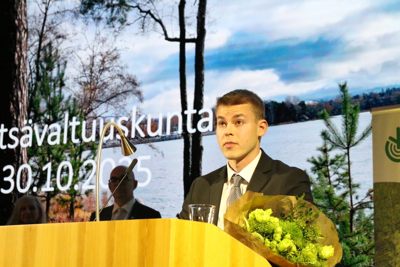 Metsänhoitoyhdistys Etelä-Savon metsäasiantuntija Panu Karhu on Vuoden Kymppi