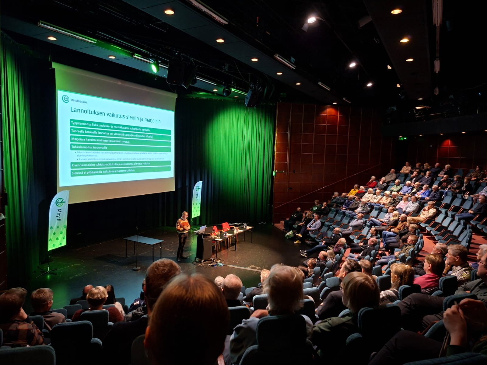 Metsänomistajan päivä Kuusankoskitalolla